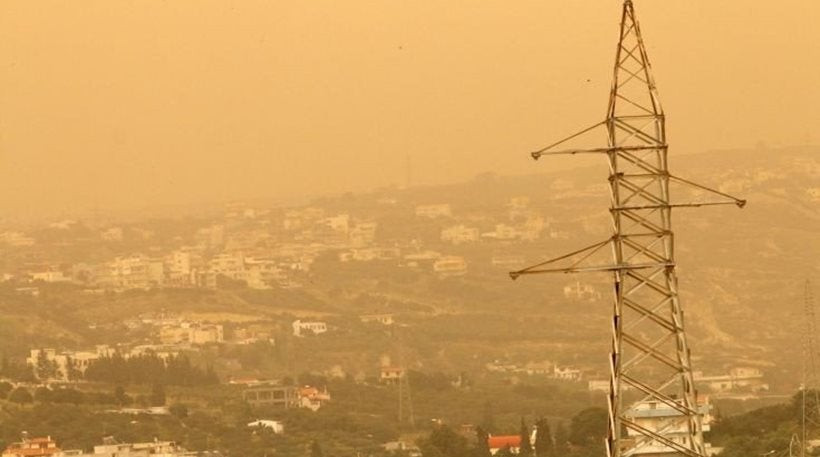 Πνίγηκε στη σκόνη η Κύπρος (εικόνες)